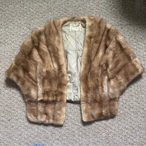Vintage Mink Fur Stole